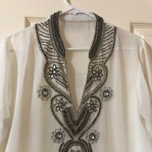 Gorgeous blouse! NWOT! Made in India